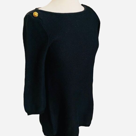 H&M Black cotton/acrylic Tunic - Picture 1 of 10